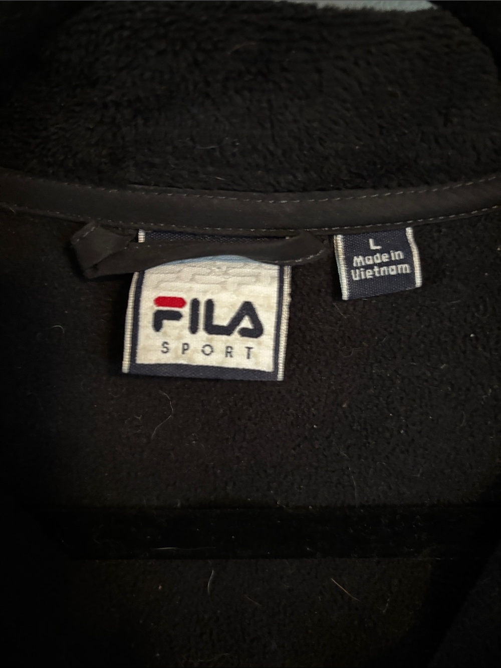 Fila Men's Black Lightweight Full-Zip Shirt Jacket - Picture 3 of 5